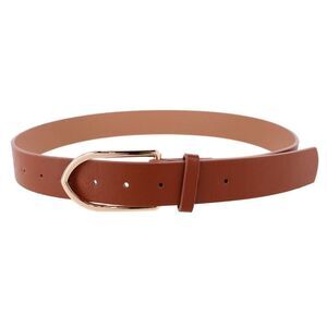 CTM Women's Arrow Frame Buckle Dress Belt